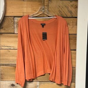 Torrid Women's Vibrant Coral Cardigan